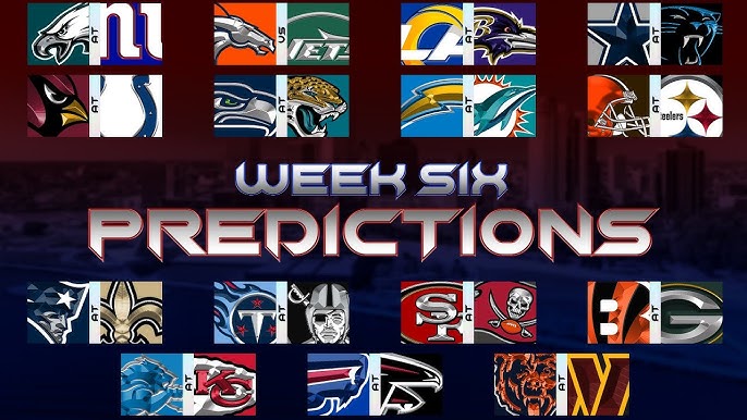 NFL Week 6 Odds